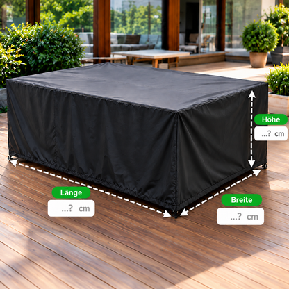 Custom Made Outdoor Furniture Cover L-shape (CALCULATOR) (GER)