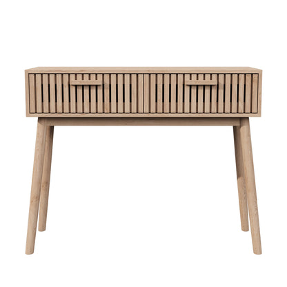 Consoletafel met twee lades - Elegante haltafel met hoge poten