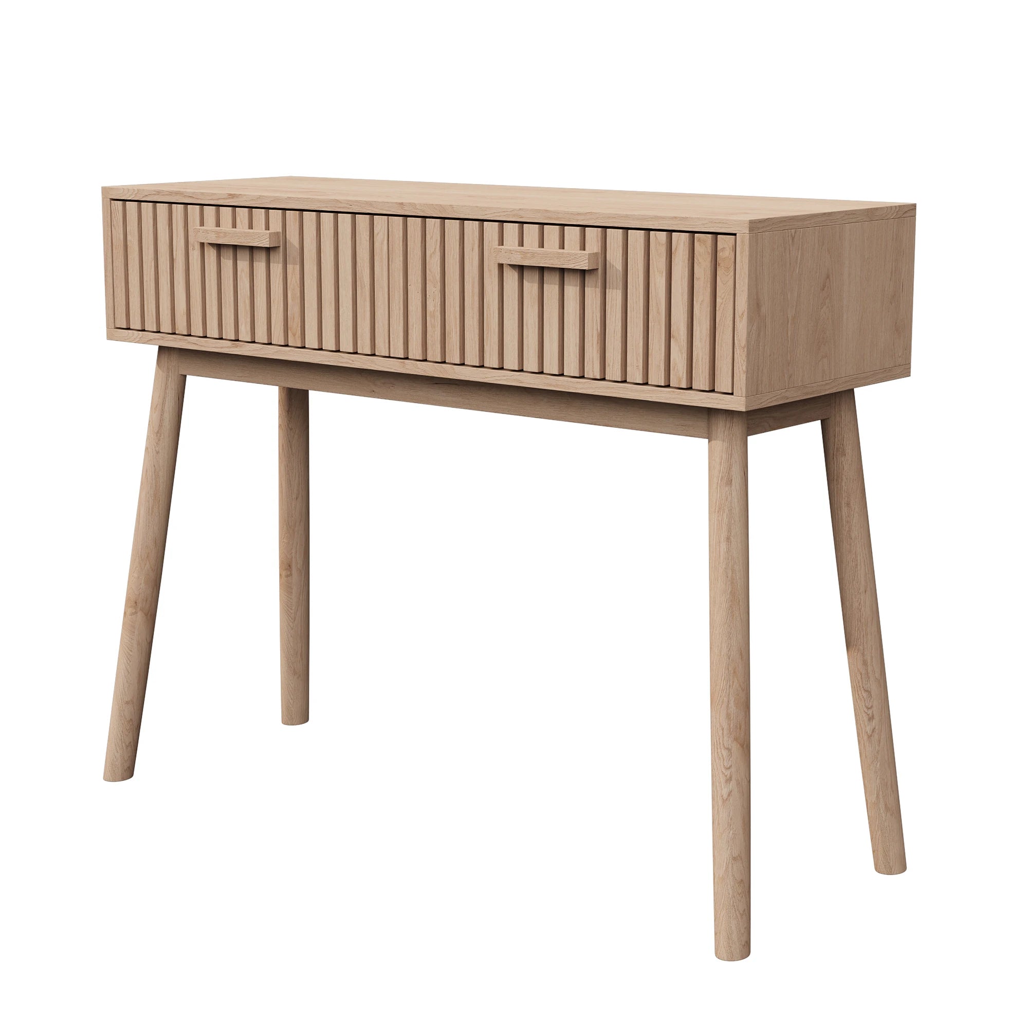 Consoletafel met twee lades - Elegante haltafel met hoge poten