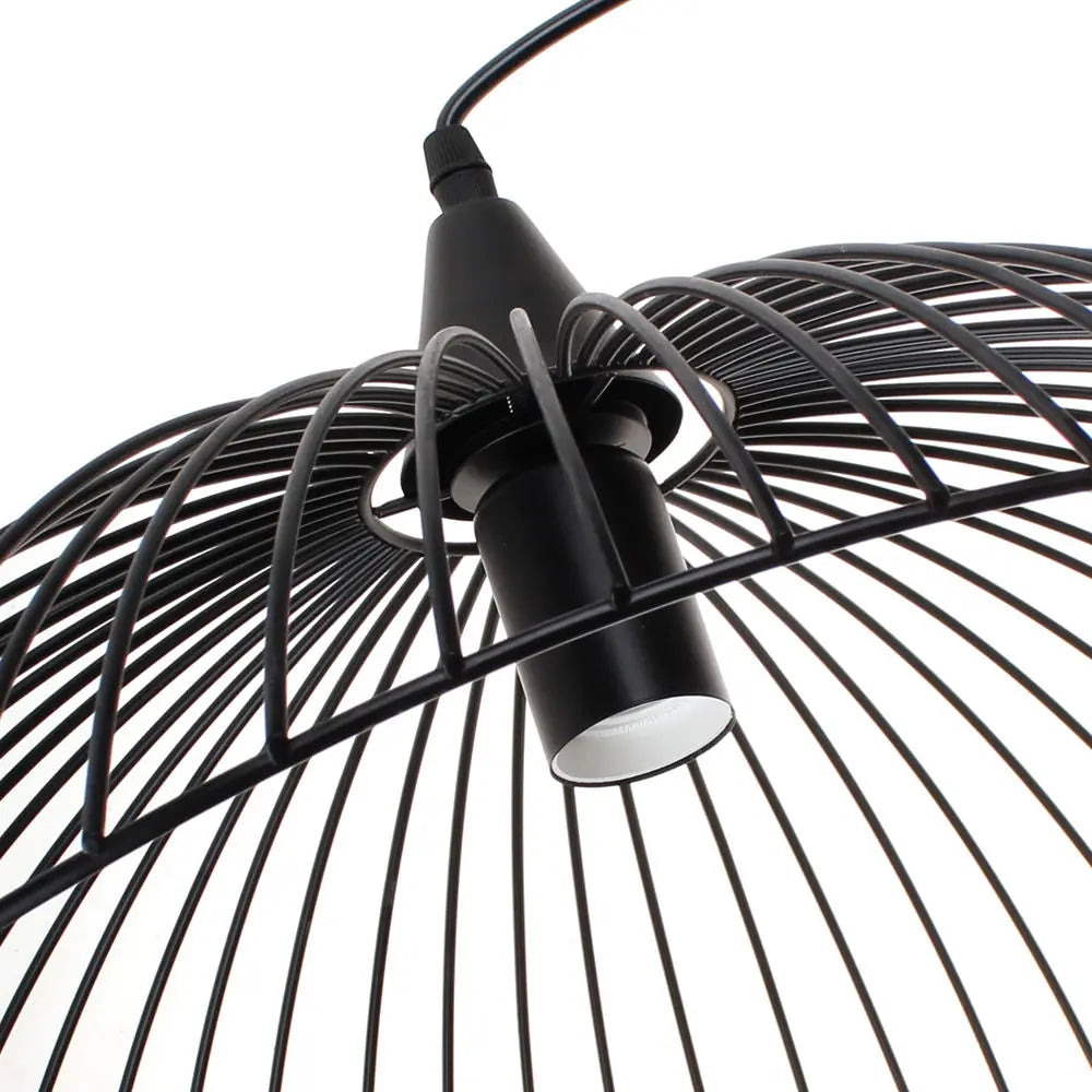 Kreative industrielle lineare Hut-Hängeleuchte aus Metall