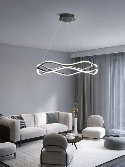 ORBIT Ronde LED Ring Hanglamp – Luxe Kroonluchter voor Woonkamer, Slaapkamer & Eetkamer