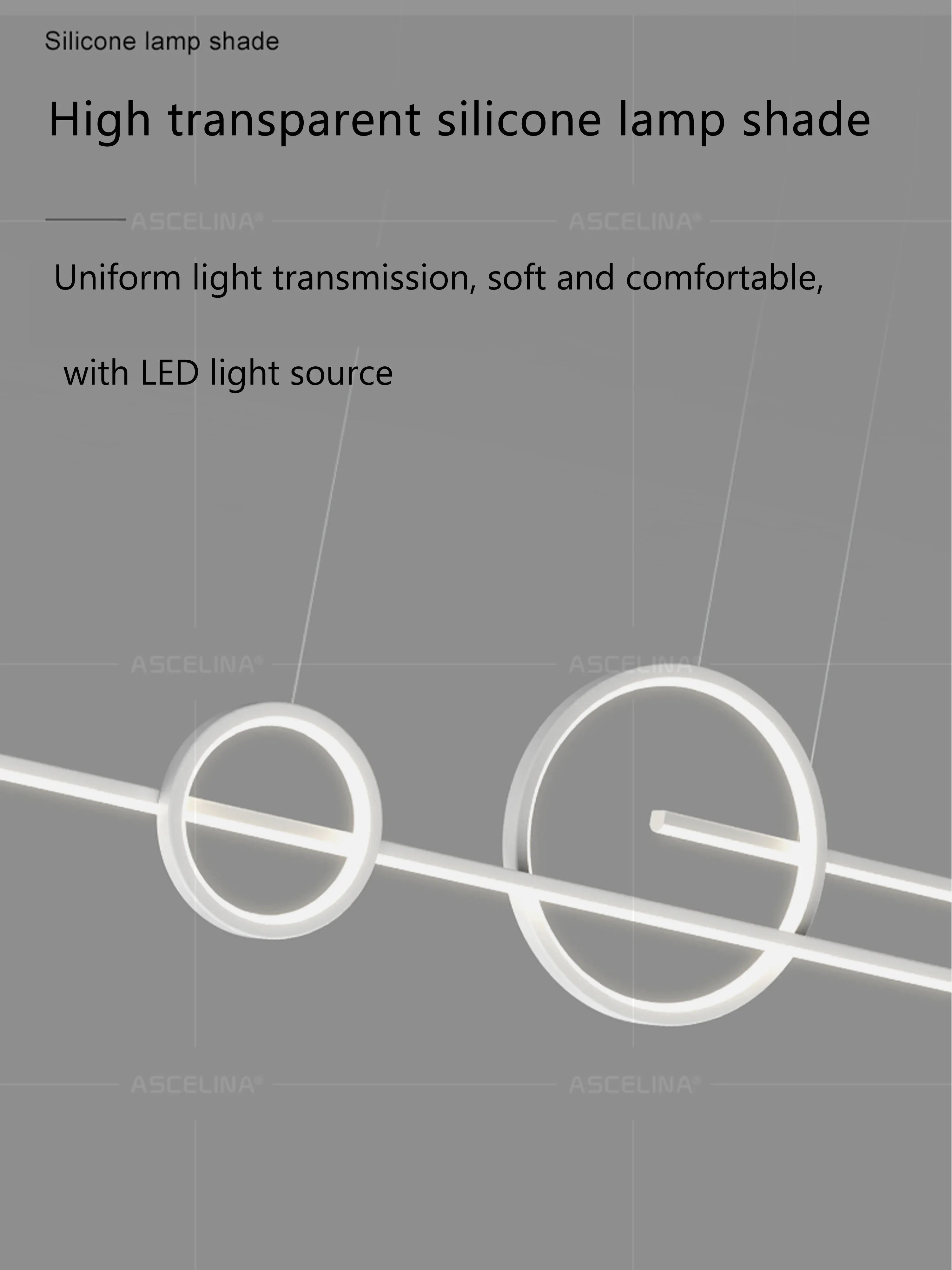 Moderne LED-Hanglamp - Minimalistisch voor restaurant, woonkamer en bar