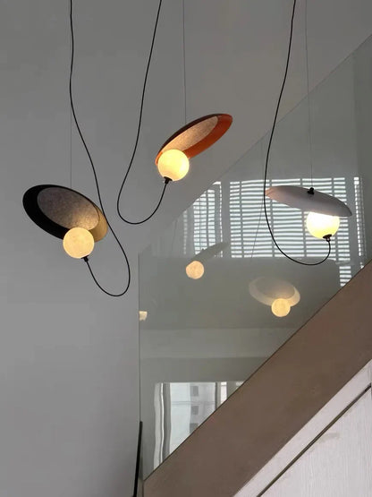Moderne LED Hanglamp met Magneetbevestiging – Ø25 of Ø35 cm | Wit, Zwart of Rood
