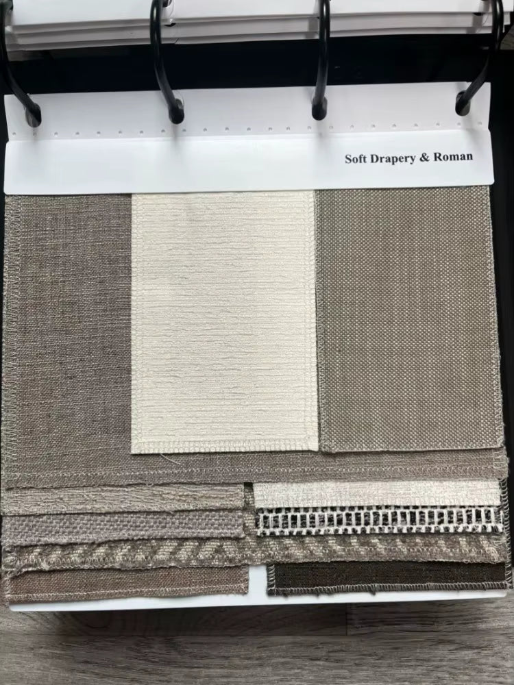 Custom-Made Roman Blinds — standard