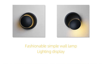 LED Wandlamp 350° Draaibaar – Moderne Wandverlichting voor Binnen