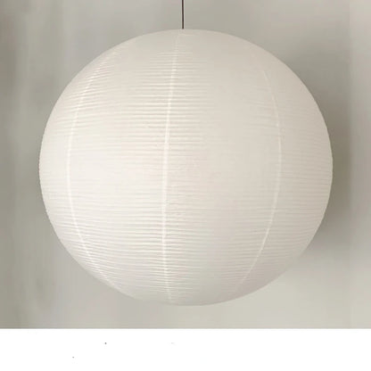 Klassieke Japanse Wabi Sabi-lamp van wit papier