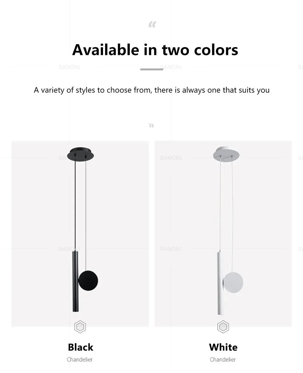 Moderne led-hanglamp met verstelbaar snoer – zwart aluminium