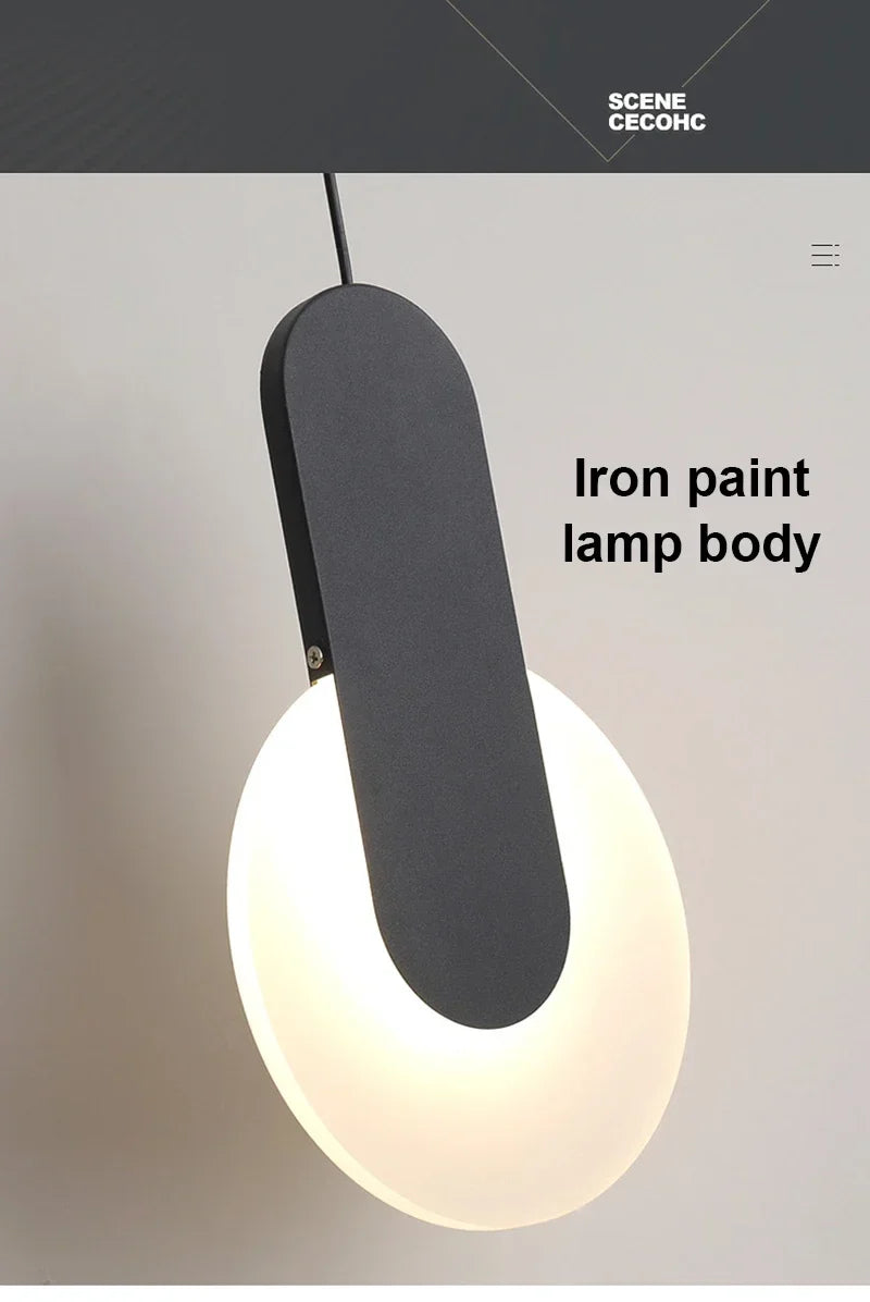 Moderne LED Hanglamp – Keuze uit 3 Stijlen | Wit of Zwart | Warm of Koud Wit