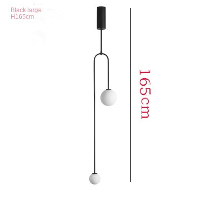 Glazen Bol Hanglamp – 2 Bollen | Goud of Zwart | Klein of Groot | Warm of Koud Wit