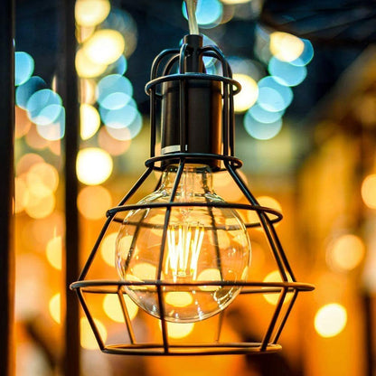 G80 LED Edison-lamp E27 dimbaar 10W vintage bolvormige lamp warm wit 2700K amberkleurig glas retro gloeidraad decoratieve lamp 220V energiebesparend