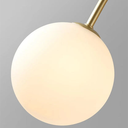 LED Hanglamp Diva - Glazen Bol Kroonluchter