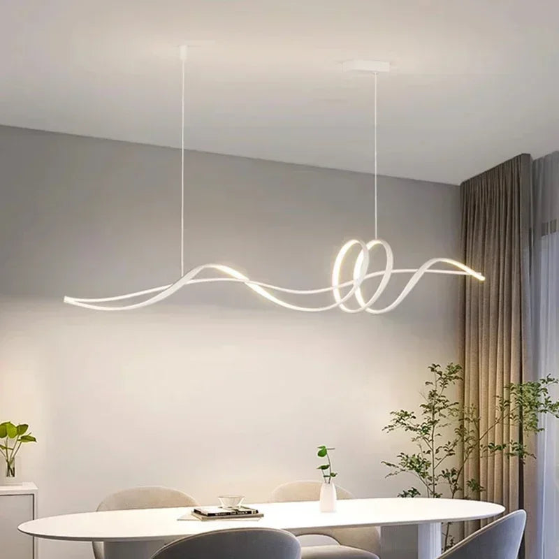 Luxe LED hanglamp – Eettafelontwerp