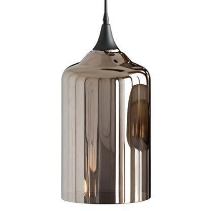 Modern Glass Pendant Chandelier - 3-Light Fixture with Irregular Design