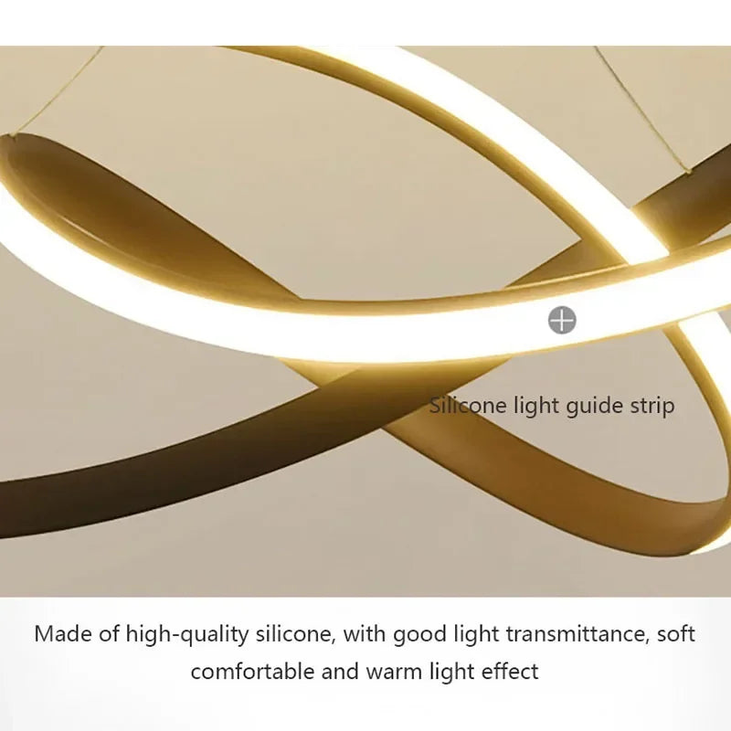 NIMBUS LED-hanglamp – Moderne dimbare kroonluchter voor eetkamer en slaapkamer | 50–60 cm