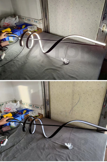 Luxe LED hanglamp – Eettafelontwerp