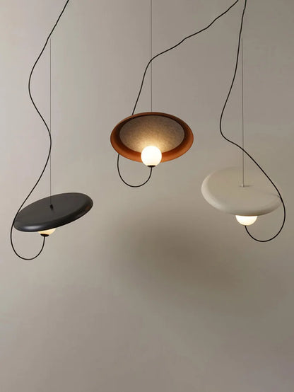 Moderne LED Hanglamp met Magneetbevestiging – Ø25 of Ø35 cm | Wit, Zwart of Rood