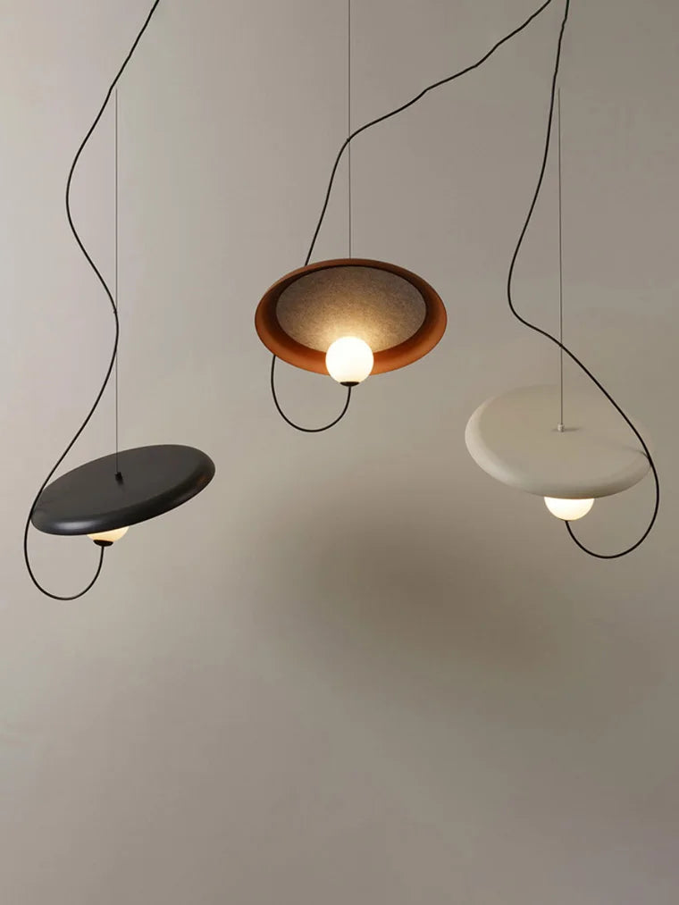 Moderne LED Hanglamp met Magneetbevestiging – Ø25 of Ø35 cm | Wit, Zwart of Rood