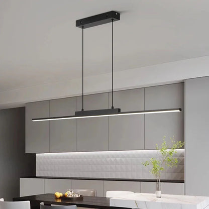 Pendant Lamps Modern Simple Dining Room Lighting for Kitchen Long Chandelier Living Room Pendant Lamp Home Decor Lighting