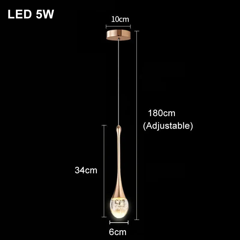 Moderne Bellen Kristallen Hanglamp — 1, 2 of 3 Koppen