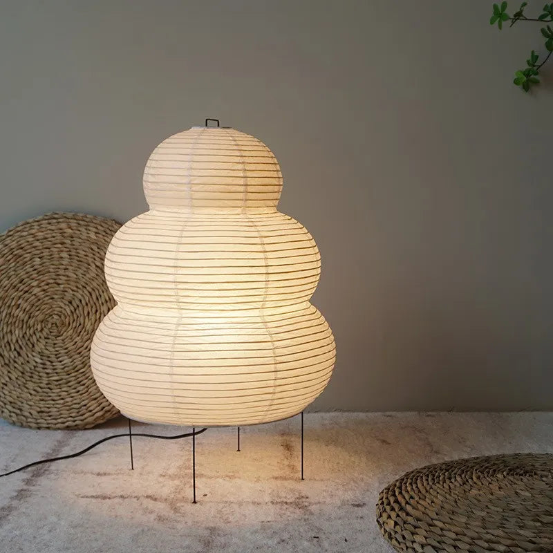 Akari Wabi-Sabi japanische Design-Schlafzimmer-/Schreibtisch-Tischlampe