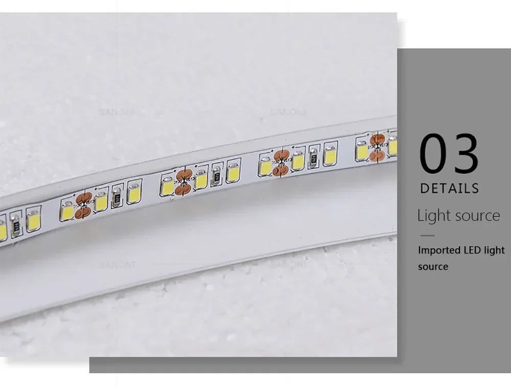 Moderne LED-plafondkroonluchter - traploos dimbaar