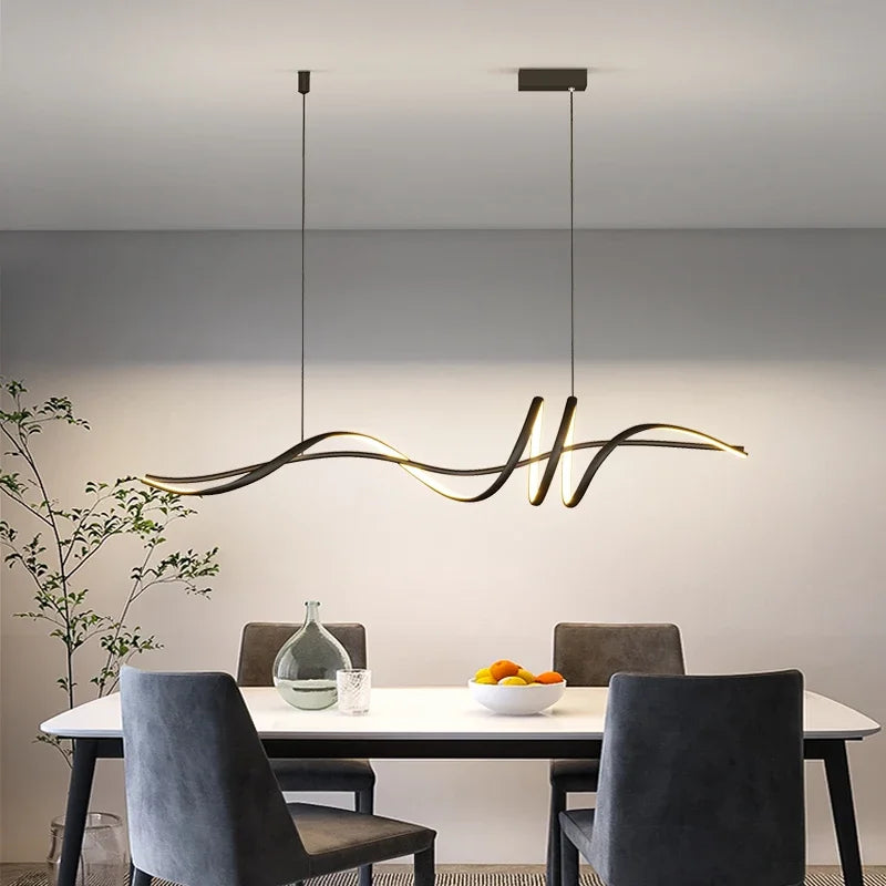 Luxe LED hanglamp – Eettafelontwerp