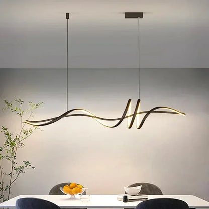 Luxe LED hanglamp – Eettafelontwerp