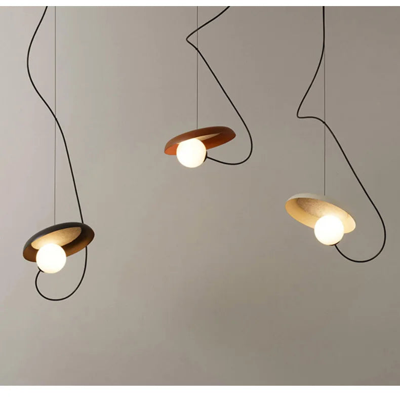 Moderne LED Hanglamp met Magneetbevestiging – Ø25 of Ø35 cm | Wit, Zwart of Rood