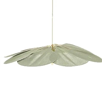 Samsarah Petal Fabric Pendant Light – Decorative LED Chandelier