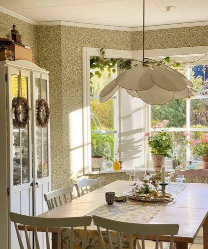 Samsarah Petal Fabric Pendant Light – Decorative LED Chandelier