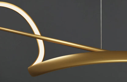 Moderne Scandinavische LED-hanglamp - Verstelbare kroonluchter voor de eetkamer