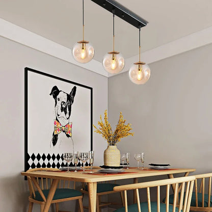 Glazen Bol Hanglamp – Rookgrijs of Amber | Klein & Groot