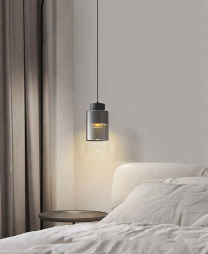 Nordische Glazen LED Hanglamp Zwart / Goud