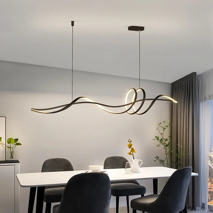Luxe LED hanglamp – Eettafelontwerp