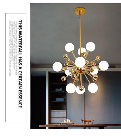 Lixy - Modern wereldwijd LED-kroonluchter satellietontwerp