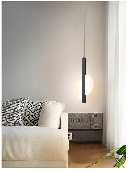 Moderne LED Hanglamp – Keuze uit 3 Stijlen | Wit of Zwart | Warm of Koud Wit