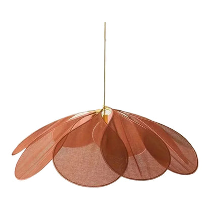 Samsarah Petal Fabric Pendant Light – Decorative LED Chandelier