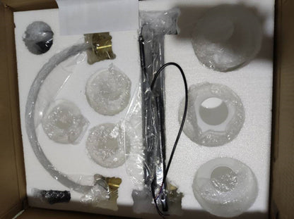 LED Hanglamp Diva - Glazen Bol Kroonluchter