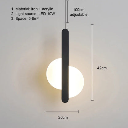 Moderne LED Hanglamp – Keuze uit 3 Stijlen | Wit of Zwart | Warm of Koud Wit
