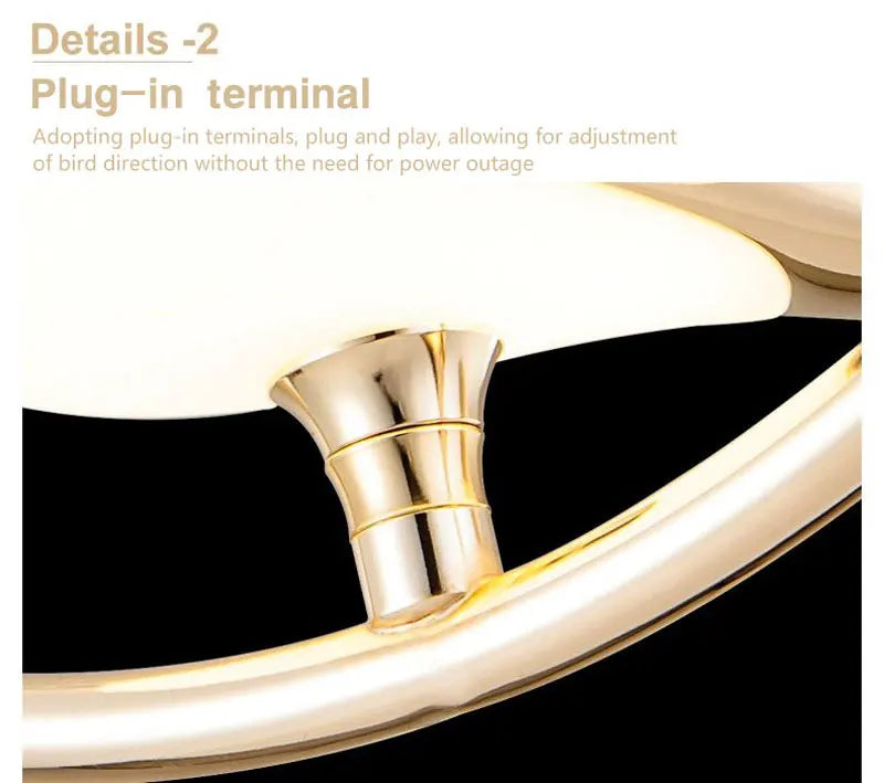 Magpie Bird LED hanglamp - Modern Scandinavisch design