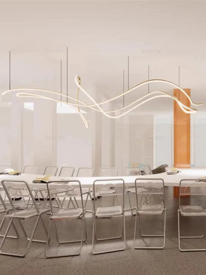 Luxoford – Luxuriöse LED-Pendelleuchte – Modern, 120 cm