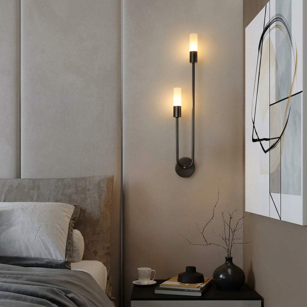 Nordic G9 Wandlamp – Goud of Zwart, Links of Rechts