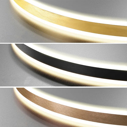 Moderne LED-ringkroonluchter - Hanglamp met meerdere lagen