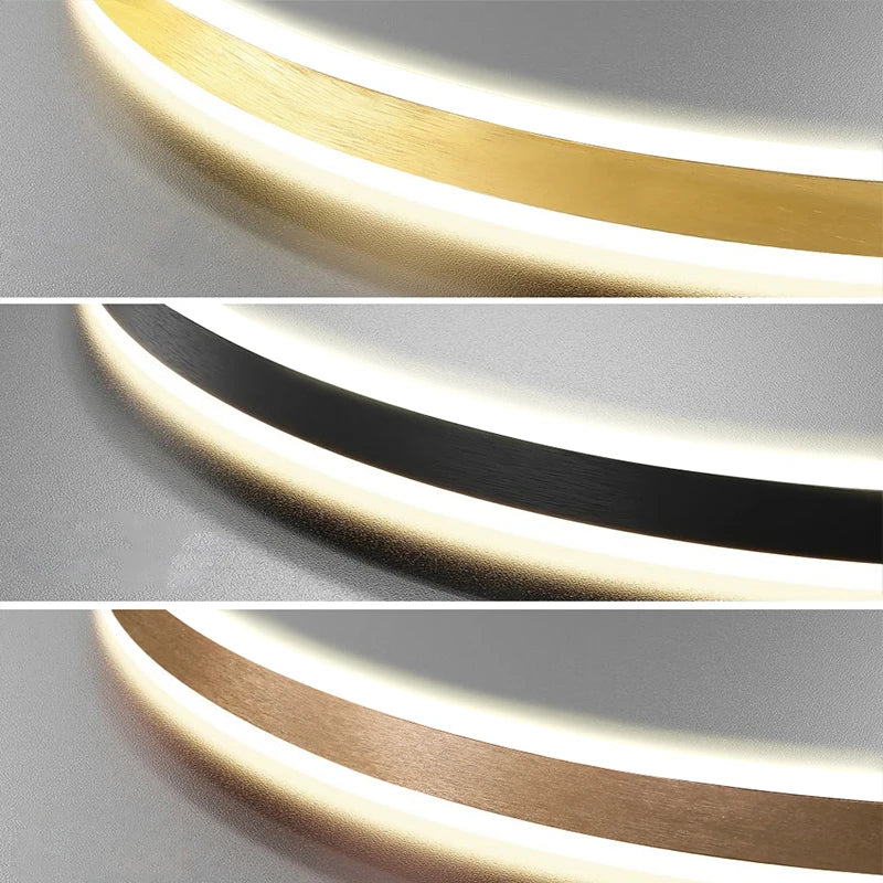 Moderne LED-ringkroonluchter - Hanglamp met meerdere lagen