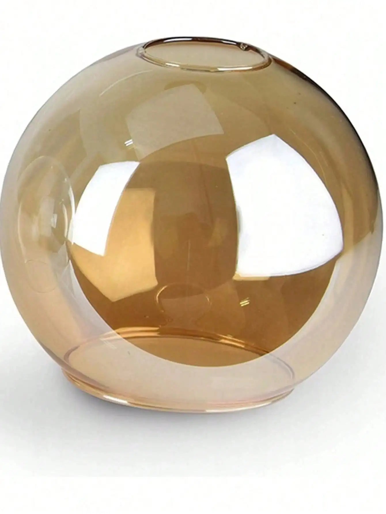 Modern Glass Pendant Chandelier - Gold Finish Multi-Light Fixture