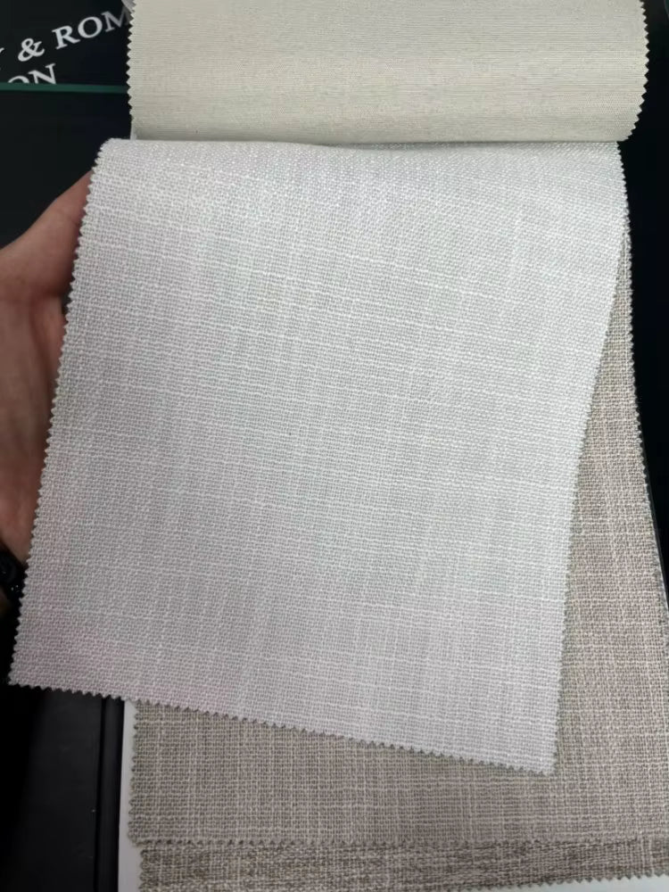 Custom-Made Roman Blinds — standard
