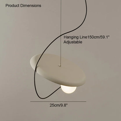 Moderne LED Hanglamp met Magneetbevestiging – Ø25 of Ø35 cm | Wit, Zwart of Rood