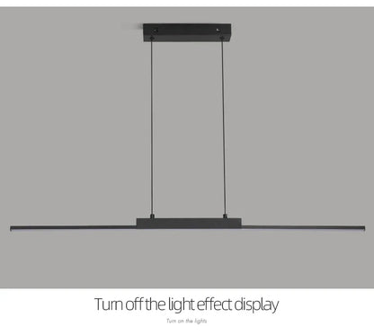 Pendant Lamps Modern Simple Dining Room Lighting for Kitchen Long Chandelier Living Room Pendant Lamp Home Decor Lighting