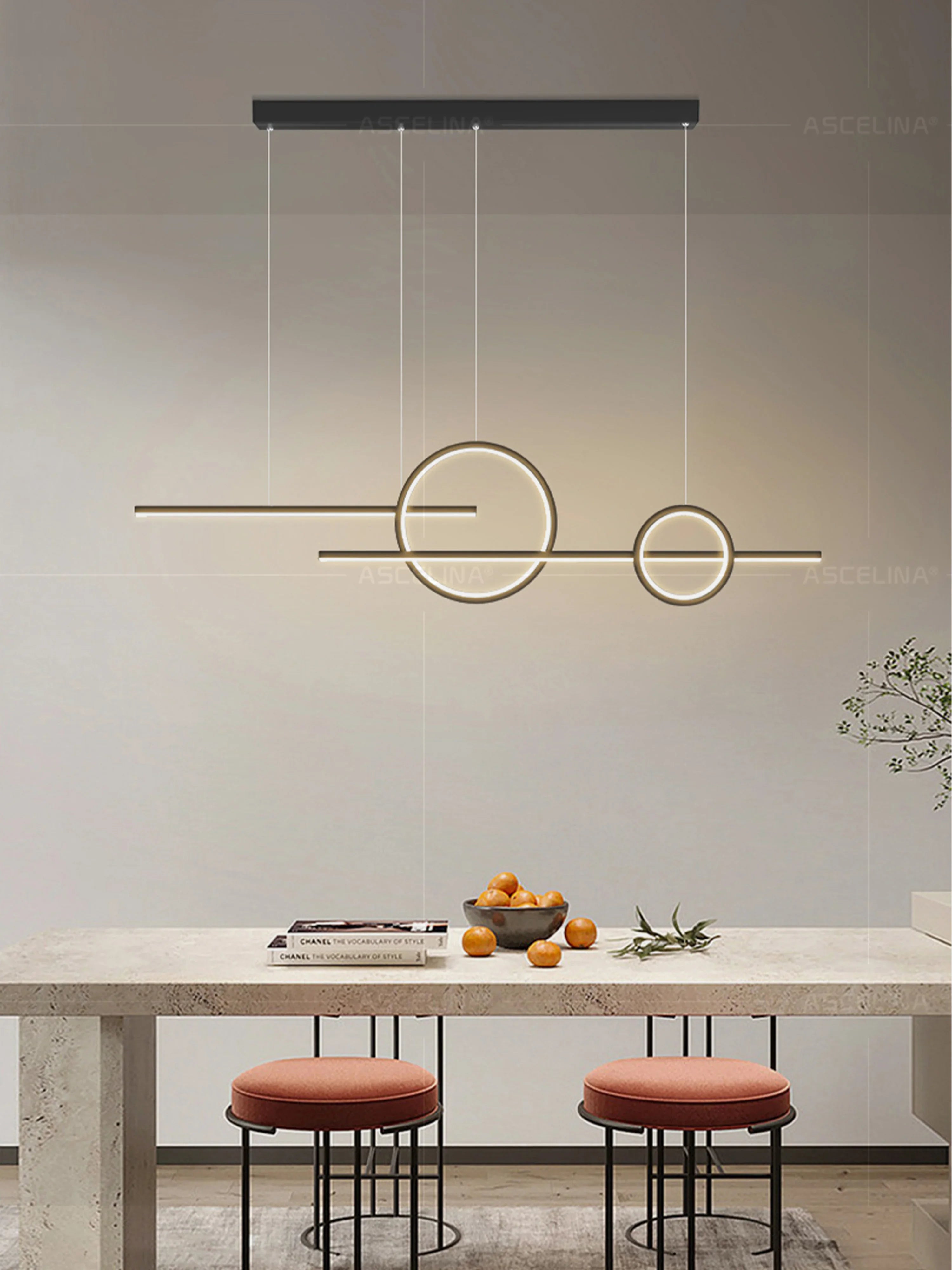 Moderne LED-Hanglamp - Minimalistisch voor restaurant, woonkamer en bar