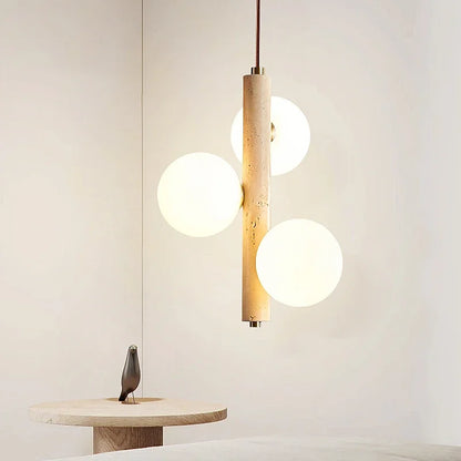 Cave Stone LED Pendant Lamp - Modern Nordic Style
